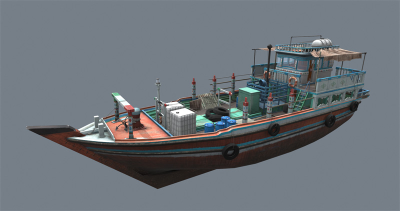 Dhow model