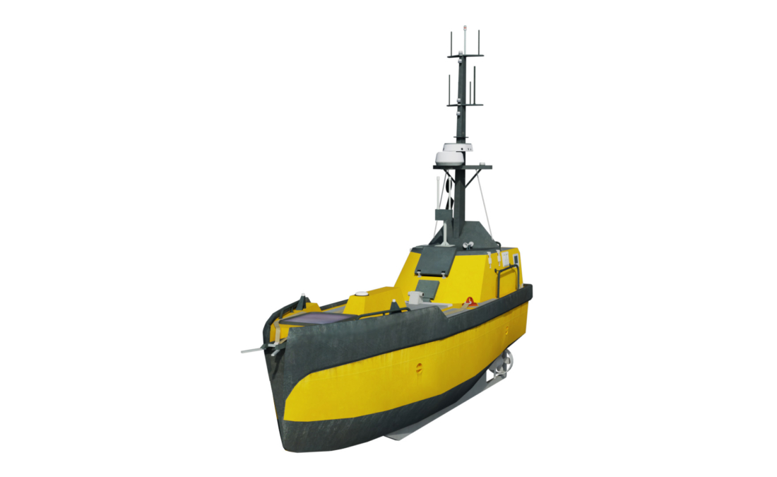 Surface Autonomous Vessel 3D model