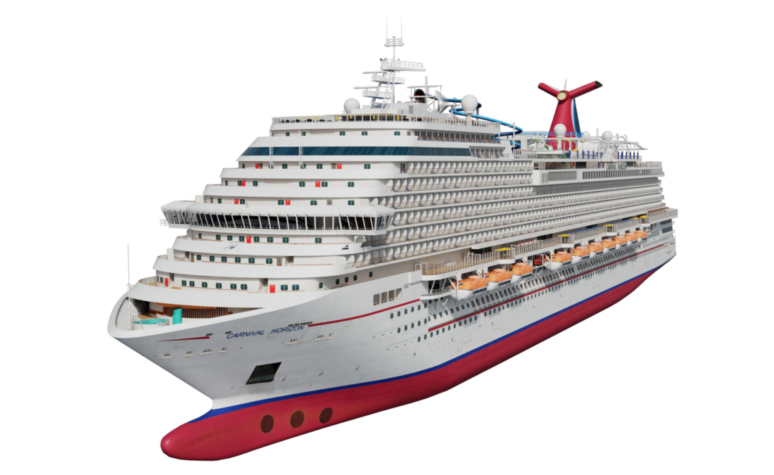 Cruise ship 3D model