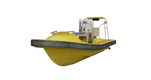 Fast Rescue Boat 3D model