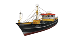 Fishing Trawler 3D model