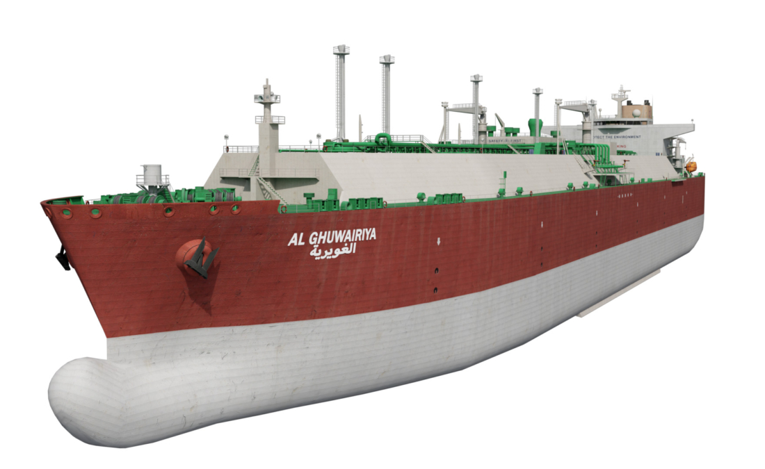 LNG tanker 3D model
