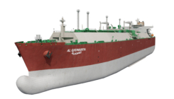 LNG tanker 3D model