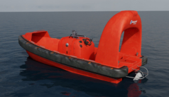 Lifeboat 3D model overall details
