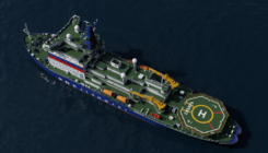 Nuclear Icebreaker 3D overall view