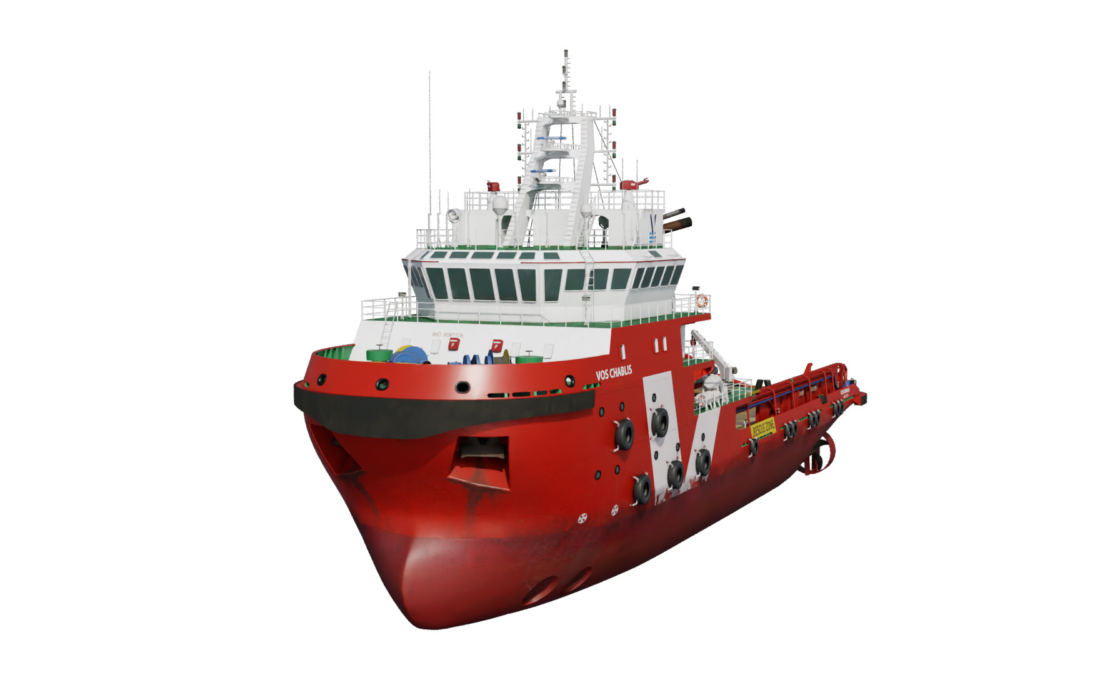 Offshore Supply Vessel 3D model