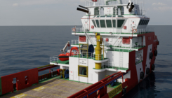 Anchor-Handling Tug Supply vessel 3D model details
