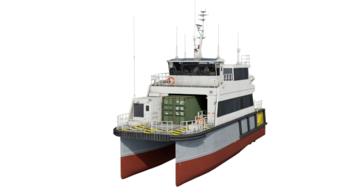 Offshore Support Vessel 3D model