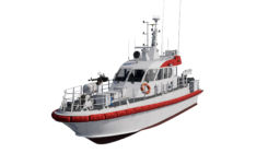 Patrol boat 3D model