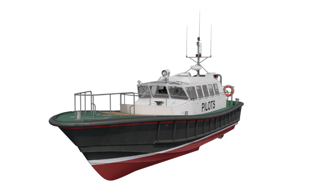Pilot boat 3D model