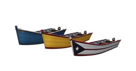 Yola hand-crafted fishing boat